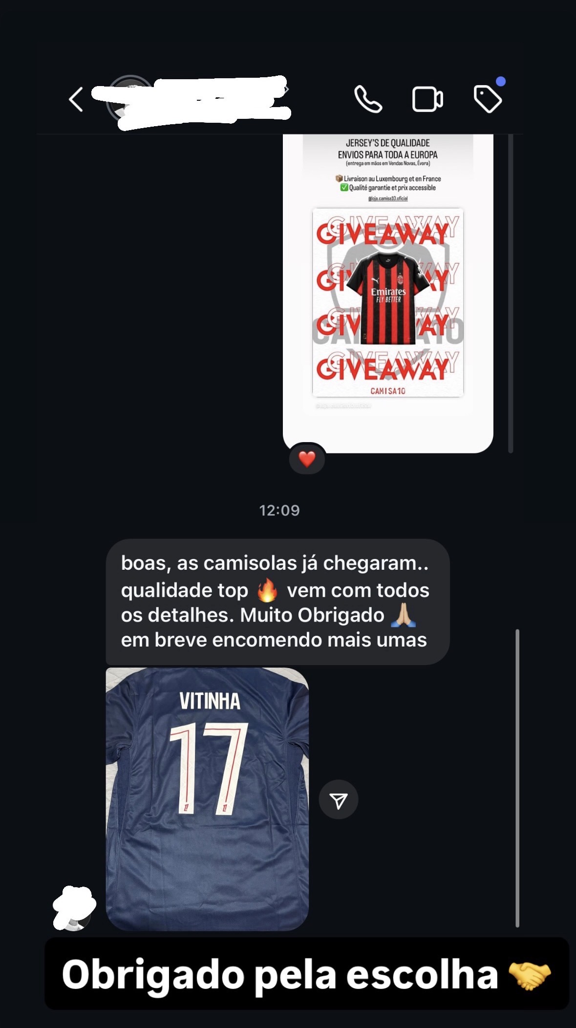 Feedback de cliente